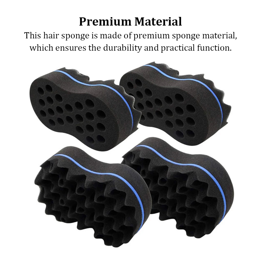 1PC Hair Sponge Softness Comb Pin Tail Stylist Curlers Sponge Curler