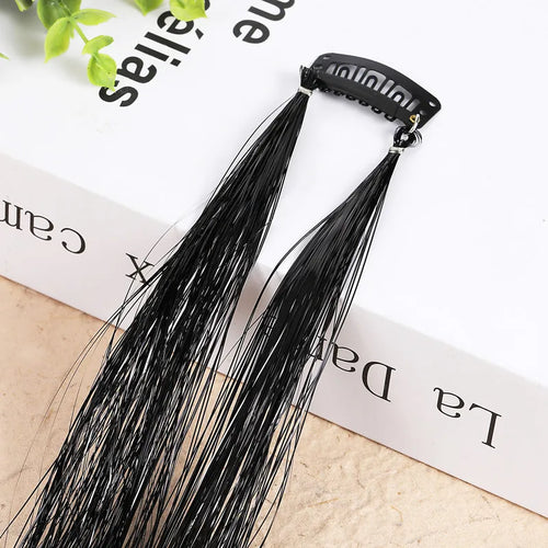 Hair Tinsel Glitter Braids High Temperature Fiber Bling Women's Tinsel