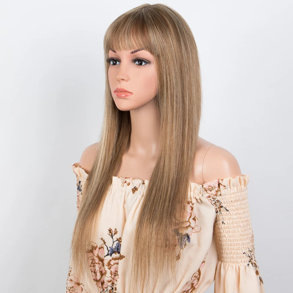 Lekker Wear to go Highlight 613 Blonde Brown Bone Straight Human Hair