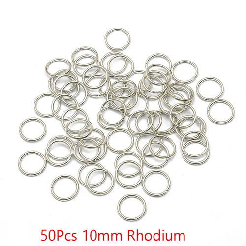 10-50Pcs Dreadlocks Hair Rings 10-16mm Accessories Clips for Women