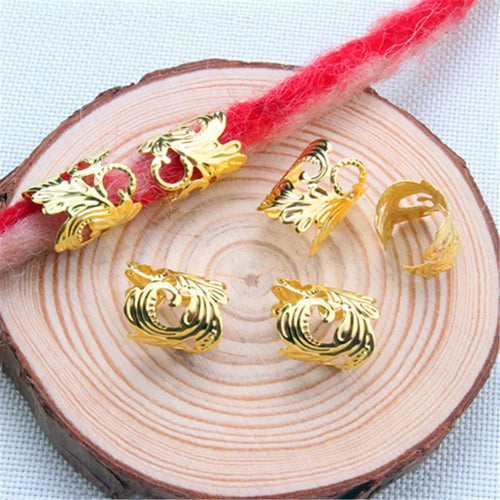 5pcs/set Different 49 Styles Charms Hair Braid Dread Dreadlock Beads