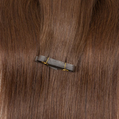 Injected Tape In Hair Extensions Invisible Long Tape PU Weft Human