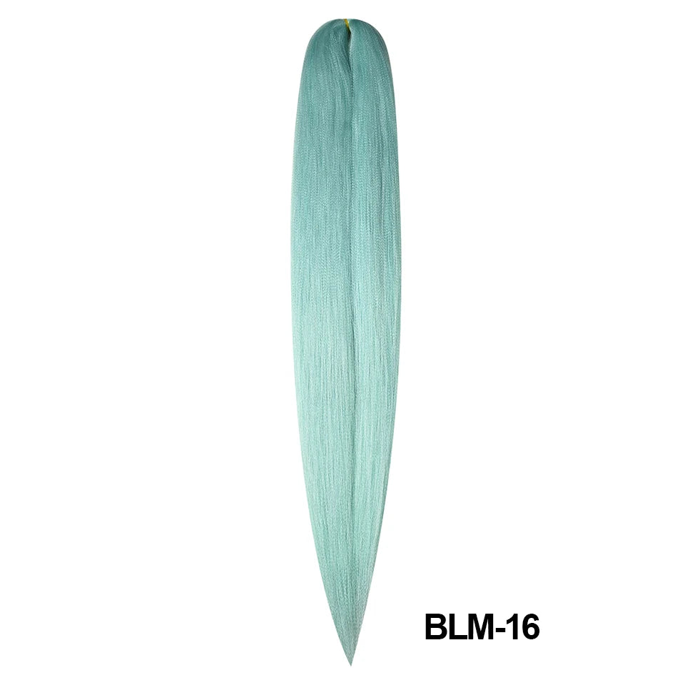 Miss Rola Synthetic New lce Blue Color Series Stretched Jumbo Braiding