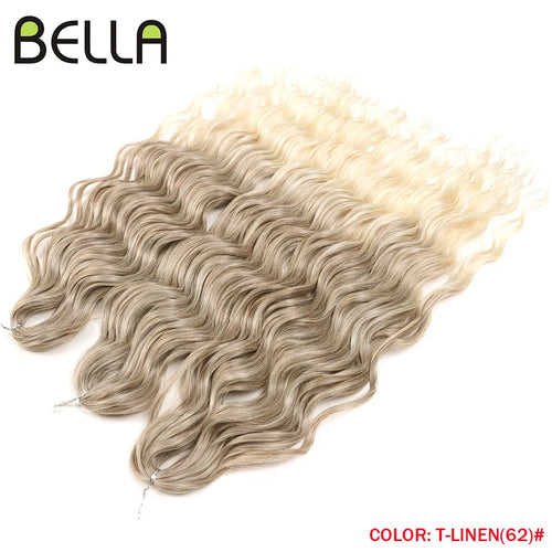 Anna Hair Synthetic Loose Deep Wave Braiding Hair Extensions 24 Inch