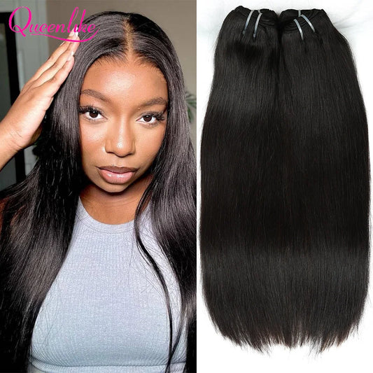 15A Double Drawn Vietnamese Raw Straight Human Hair Bundles Human Hair