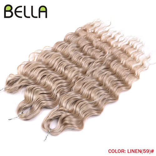 Anna Hair Synthetic Loose Deep Wave Braiding Hair Extensions 24 Inch