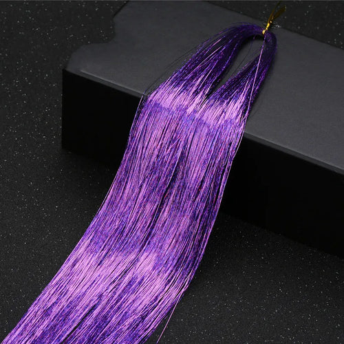 Hair Tinsel Glitter Braids High Temperature Fiber Bling Women's Tinsel