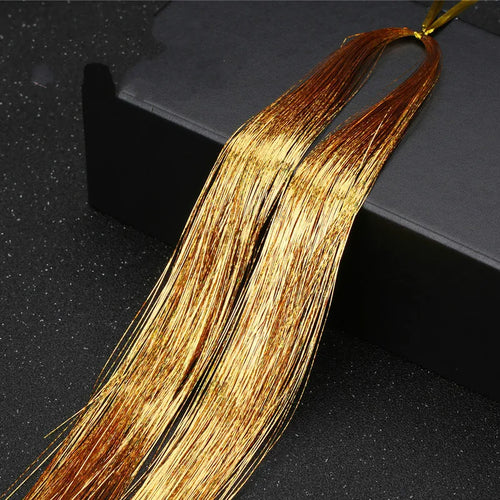 Hair Tinsel Glitter Braids High Temperature Fiber Bling Women's Tinsel