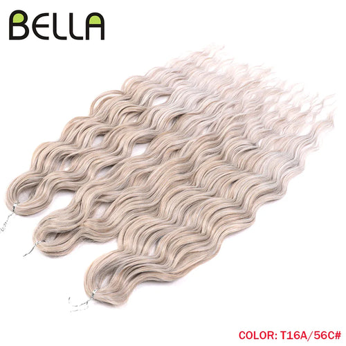 Anna Hair Synthetic Loose Deep Wave Braiding Hair Extensions 24 Inch