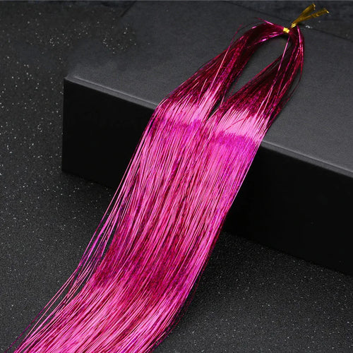 Hair Tinsel Glitter Braids High Temperature Fiber Bling Women's Tinsel