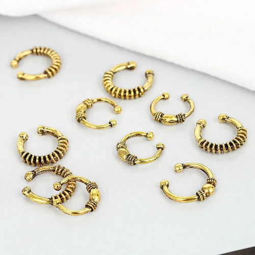 5pcs/set Different 49 Styles Charms Hair Braid Dread Dreadlock Beads