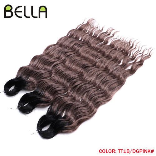 Anna Hair Synthetic Loose Deep Wave Braiding Hair Extensions 24 Inch