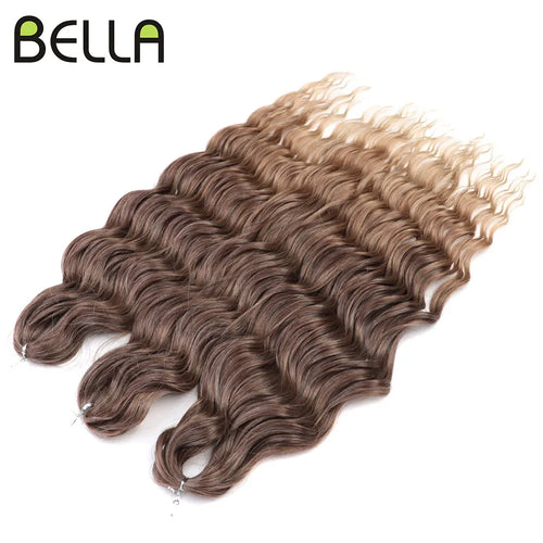 Anna Hair Synthetic Loose Deep Wave Braiding Hair Extensions 24 Inch