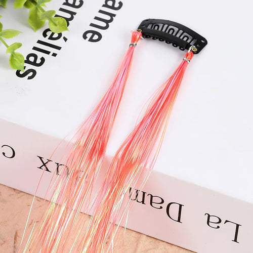 Hair Tinsel Glitter Braids High Temperature Fiber Bling Women's Tinsel