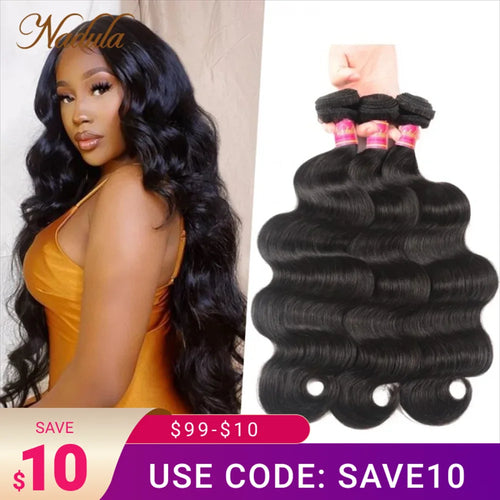 Nadula Hair Bundles Cheap Body Wave Peruvian Hair Bundles 8"-30 inch