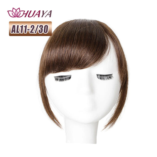 HUAYA Synthetic Bangs Hair Clip In Extensions Natural Fringe Bangs