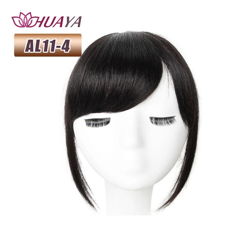 HUAYA Synthetic Bangs Hair Clip In Extensions Natural Fringe Bangs