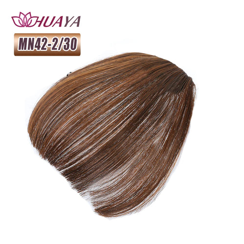 HUAYA Synthetic Bangs Hair Clip In Extensions Natural Fringe Bangs