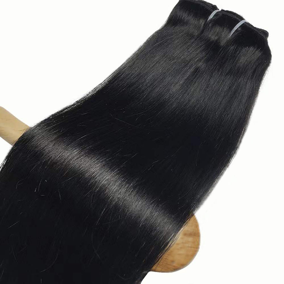 Straight Clip In Human Hair Extensions 100g/set Straight Clip In